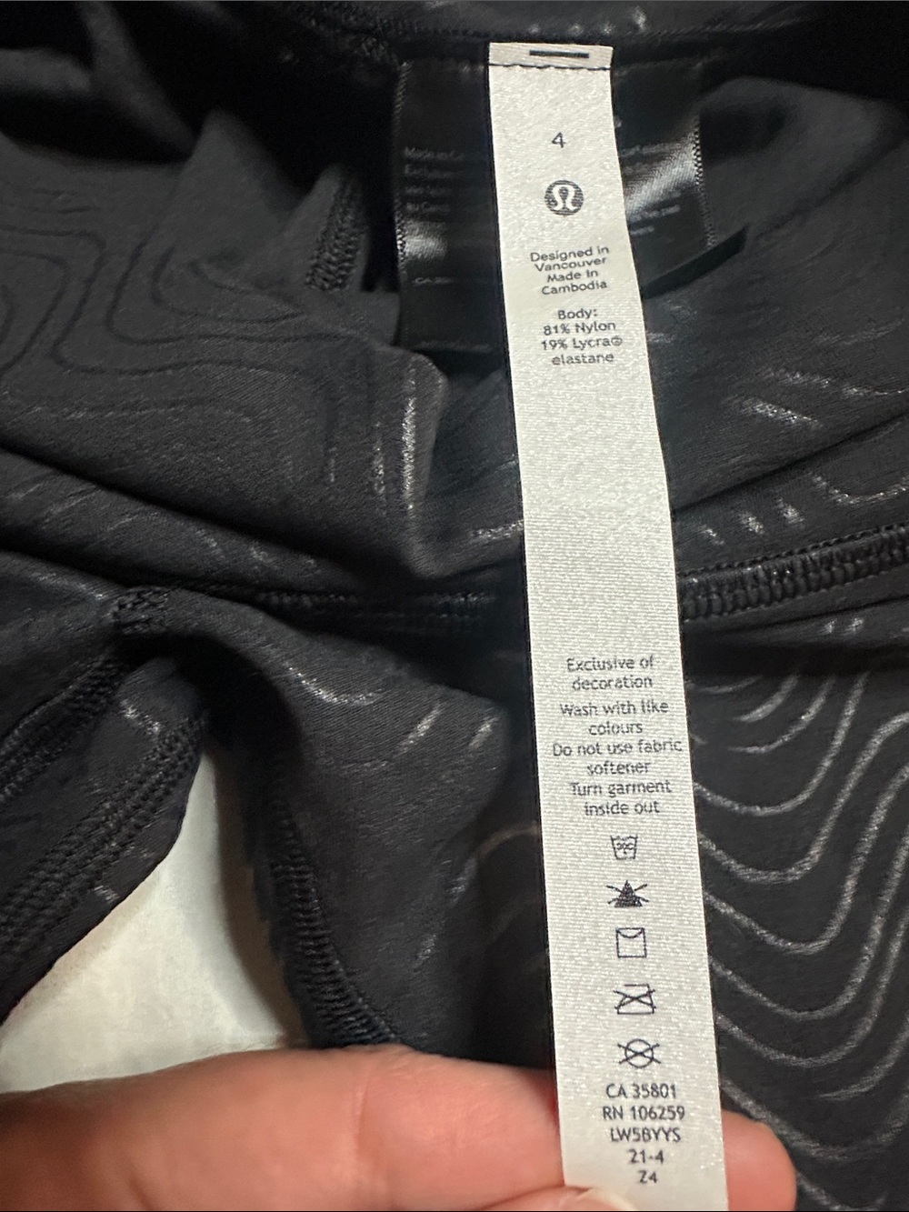 Lululemon Align High-Rise Pant 25" Size 4 - Picture 7 of 13